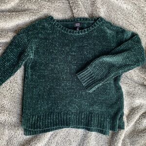 Jones New York Teal Textured Sweater